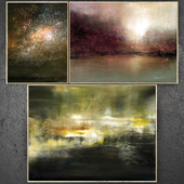 Paintings abstract | set 220