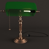 green lamp