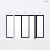 Balcony door Alumil