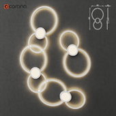 Applique wall LED lamp, Mantra Illuminazione