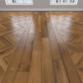 Parquet Oak, 3 types: herringbone, linear, chevron.