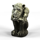 Monkey sculpture