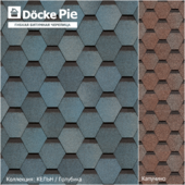 Seamless texture of shingles DOCKE collection Cologne