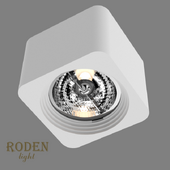 OM Surface mounted gypsum lamp RODEN-light RD-252 AR-111