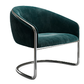 Thonet tubular club chair