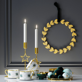 H&M Decor christmas set