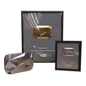 YouTube Play Buttons Decorative Set