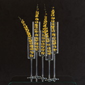Flower Arrangement: Forsynthia Set3