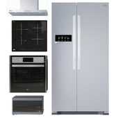 Collection of kitchen appliances LG