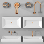 Sink Planit Duna low basin & Graff Mod plus faucet 2