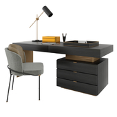 Minotti carson writing table