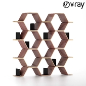 Polygon Shelving Unit