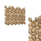 Wood panel diamond