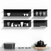 Vipp Shelves and original accessories