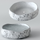 Stone washbasin.