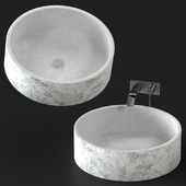 Stone washbasin.