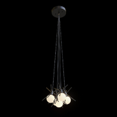 Beale 5 light pendant