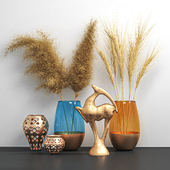 golden decorative set