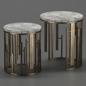 Luxury coffee table circle