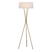 Polished Nickel Decorative Floor Lamp Portable Light