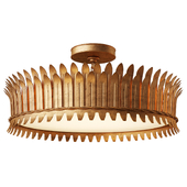 Leslie 20 "Semi-Flush in Various Colors