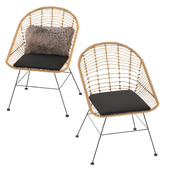 Chair Mayorka wicker