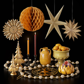 Christmas decorative set