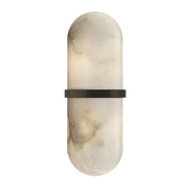 Melange pill form sconce