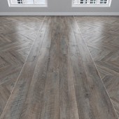 Parquet Oak, 3 types: herringbone, linear, chevron.