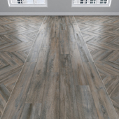 Parquet Oak, 3 types: herringbone, linear, chevron.