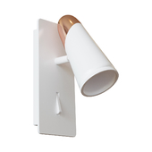 Wall lamp Lao 1L white