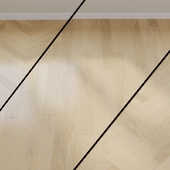 Parquet board ID NO. 536383 HARO PARQUET 4000 Plank 1-Strip Maxim 2V Invisible Oak Markant brushed naturaDur Thorn / Groove Plus