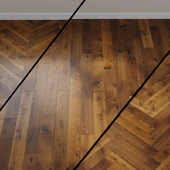 Parquet board ID NO. 536390 HARO PARQUET 4000 Plank 1-strip Maxim 4V Amber oak Sauvage brushed. naturaLin plus "Thorn / groove-plus"