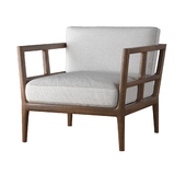 Rh Laurel Teak Lounge Chair