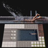 Swimming pool diving