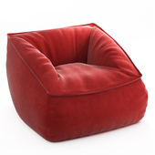 Vegan caramel modern lounger