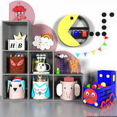 Toys and furniture set 03