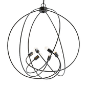 Orb chandelier