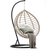 Hanging egg chair