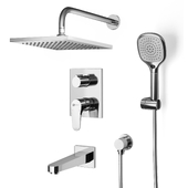 Shower set Lemark Shift