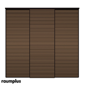 Raumplus S1200 AIR partition with dividers