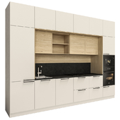 White kitchen, collection "Metropolitan"