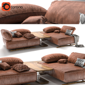 Leather sofa