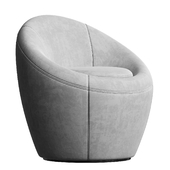 Swivel armchair