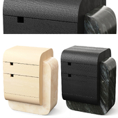 Faros by Charles Kalpakian bedside table