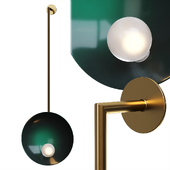 Wall lamp Carla Baza Oyster wall mounted