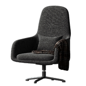 Normann Copenhagen Era High Lounge Swivel Chair