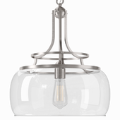 Charleston Brushed Nickel Pendant Light