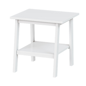 LUNNARP LUNARP Side table, white 55x45 cm