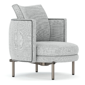 Torii Small Armchair - Swivel Minotti